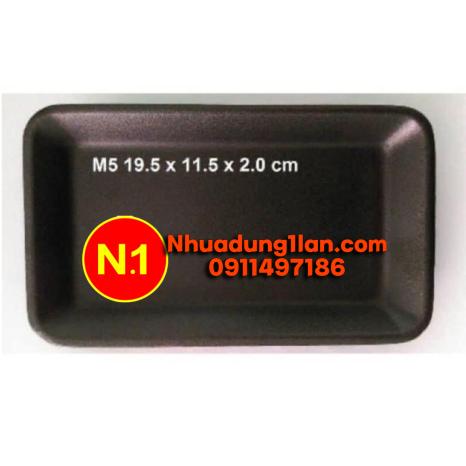 KHAY XỐP ĐEN M5